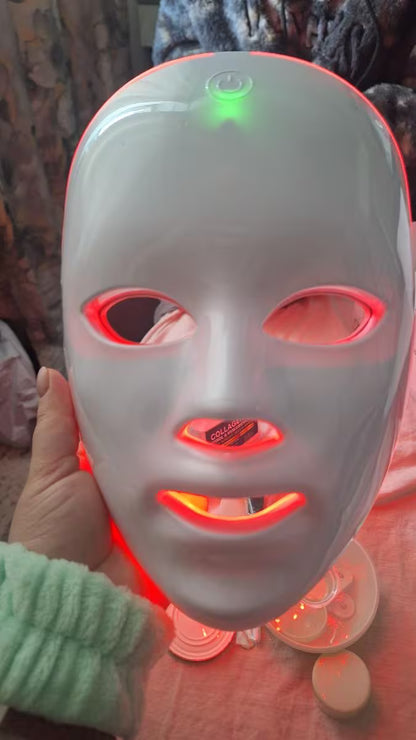 LED Facial Mask – Rechargeable Light Therapy Beauty Tool South Africa